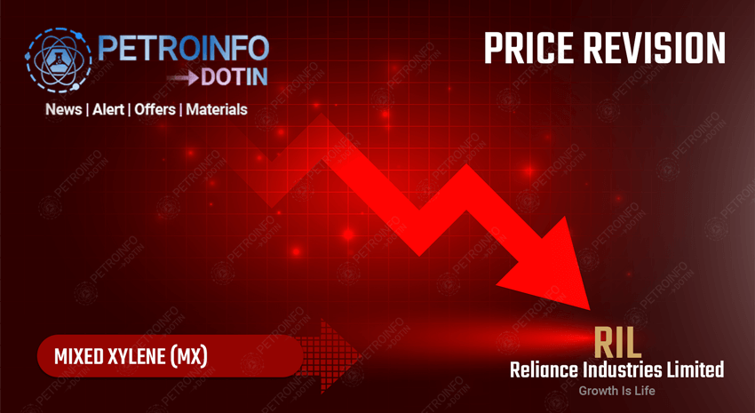 Reliance Industries Limited (RIL) Decreases Mixed Xylene (MX) Prices in Indian Market