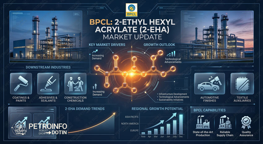 Bharat Petroleum Corporation Ltd (BPCL) Increases 2-Ethyl Hexyl Acrylate (2-EHA) Prices in Indian Market
