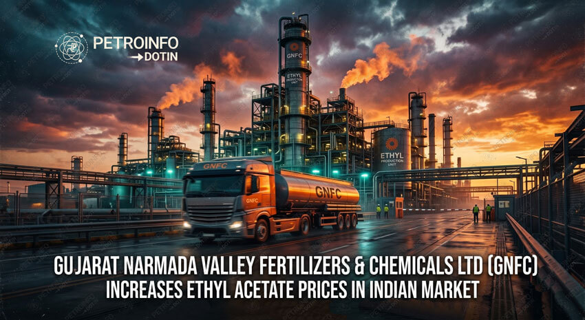 Gujarat Narmada Valley Fertilizers & Chemicals Ltd (GNFC) Increases Ethyl Acetate prices in Indian Market