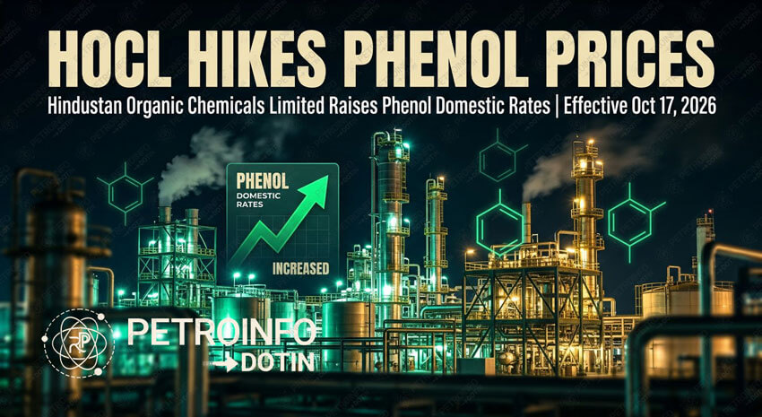 Hindustan Organic Chemicals Limited (HOCL) Increases Phenol Prices in Indian Market