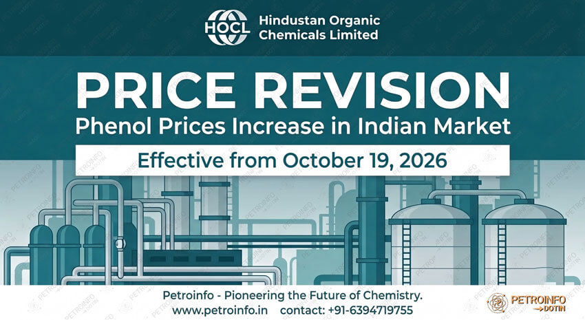 Hindustan Organic Chemicals Limited (HOCL) Increases Phenol Prices in Indian Market