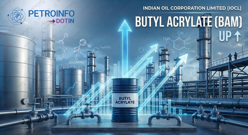 Indian Oil Corporation Limited (IOCL) Increases Butyl Acrylate (BAM)  Prices in Indian Market