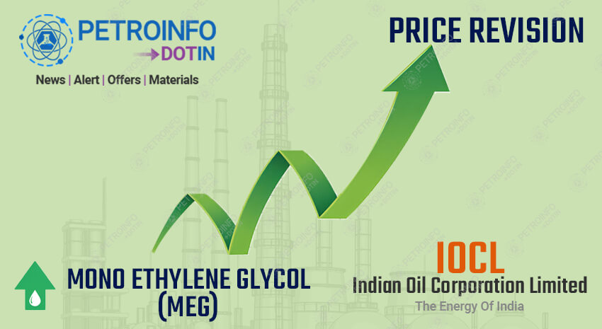 Indian Oil Corporation Limited (IOCL) Increases Mono ethylene glycol (MEG) Prices in Indian Market
