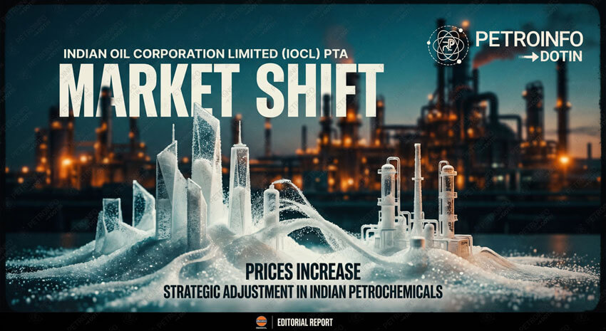 Indian Oil Corporation Limited (IOCL) Increases Purified terephthalic acid (PTA) Prices in Indian Market