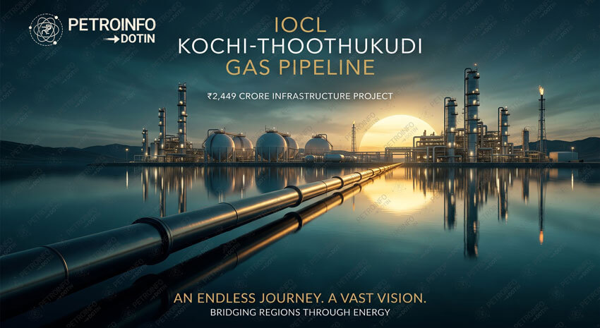 Indian Oil Corporation Ltd. (IOCL) Approves ₹2,449 Crore Investment for Kochi–Thoothukudi Gas Pipeline