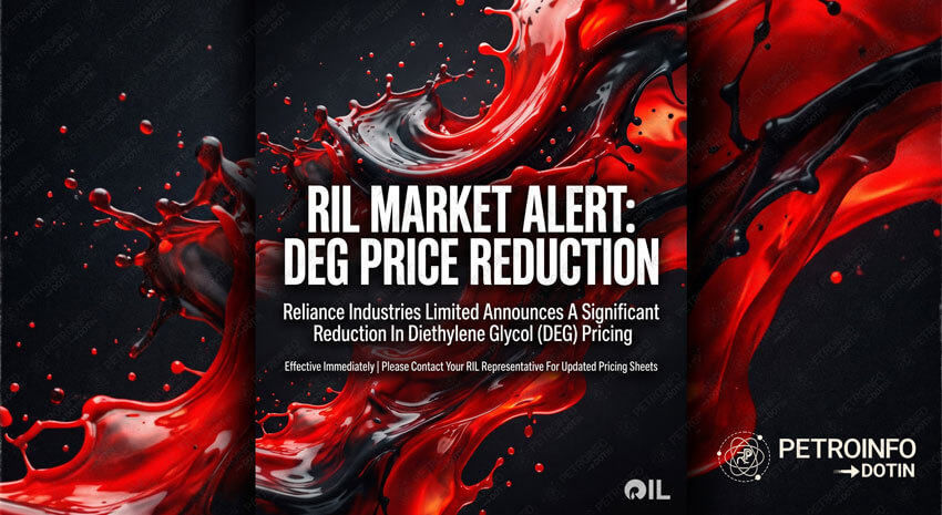 Reliance Industries Limited (RIL) Decreases Diethylene glycol (DEG) Prices in Indian Market