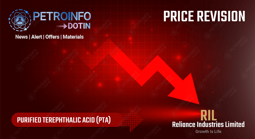 Reliance Industries Limited (RIL) Decreases Purified terephthalic acid (PTA) Prices in Indian Market