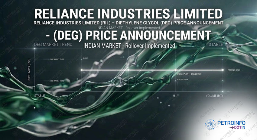 Reliance Industries Limited (RIL) Rolls over Diethylene glycol (DEG) Prices in Indian Market